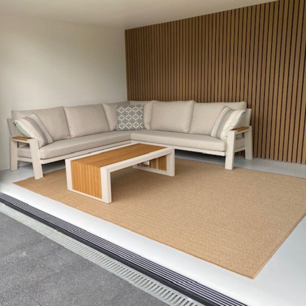 RESTPARTIJ - Composiet rabatdelen rhombus Duo-Tone - 11 m2, Ophalen, Gebruikt, 25 tot 50 mm, 250 tot 300 cm