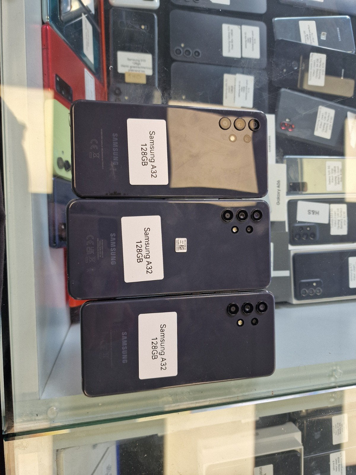 3x Samsung Galaxy A32 4G en 5G, Samsung, Zwart, Ophalen of Verzenden, Zo goed als nieuw
