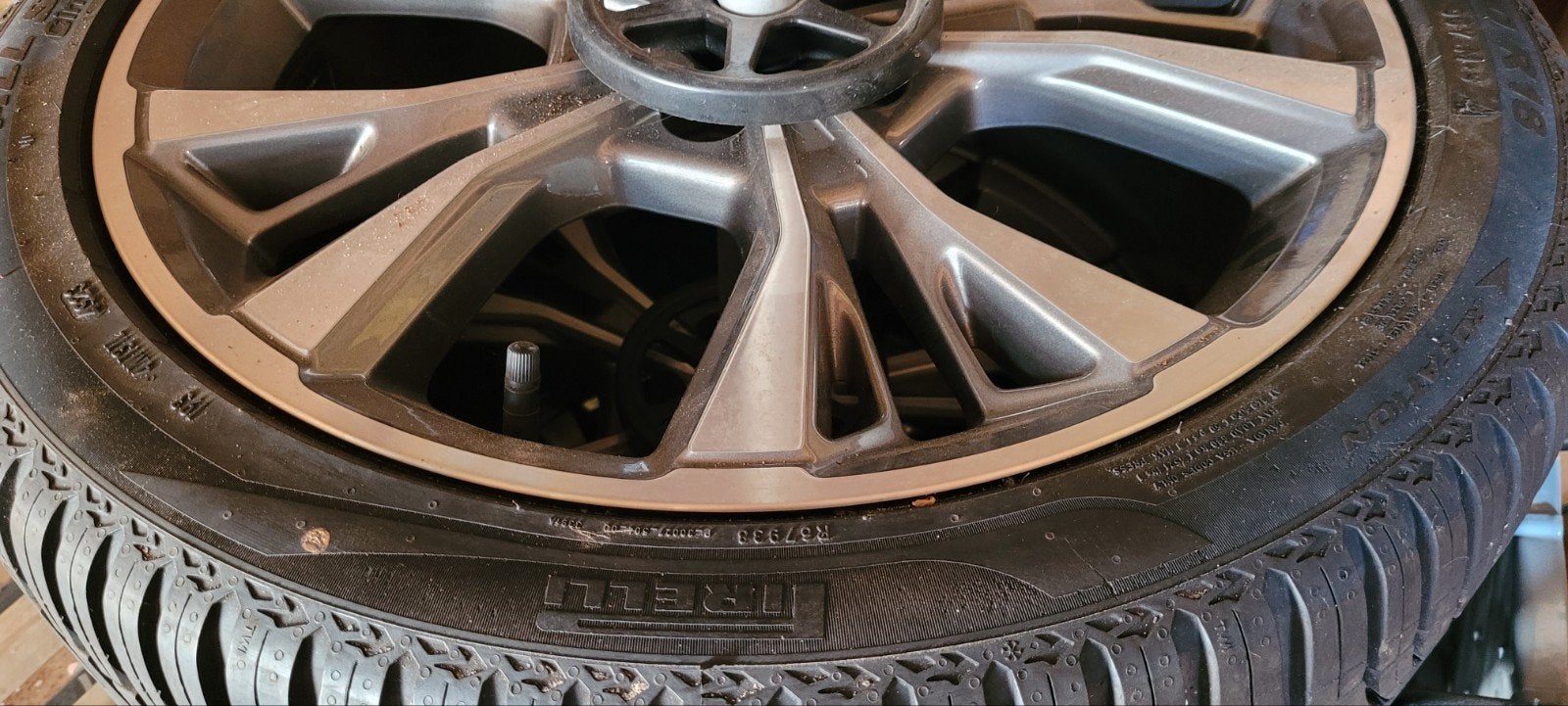 Ford Focus ST Line Velgen met All Season Banden 18 inch, Ophalen, 18 inch, Gebruikt, Banden en Velgen