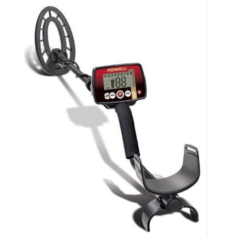Metaaldetector Fisher incl hoofdtelefoon, Ophalen, Fisher, Zo goed als nieuw, 30 cm of minder