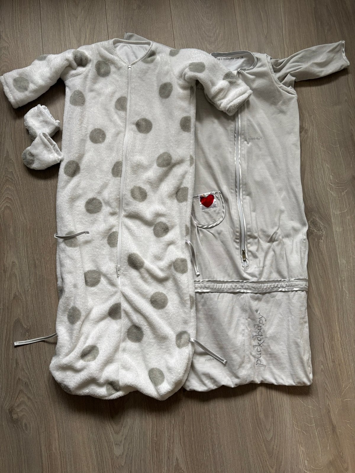 Puckababy 4 seizoenen slaapzak - Zo goed als nieuw, Puckababy, Ophalen of Verzenden, Zo goed als nieuw, Grijs