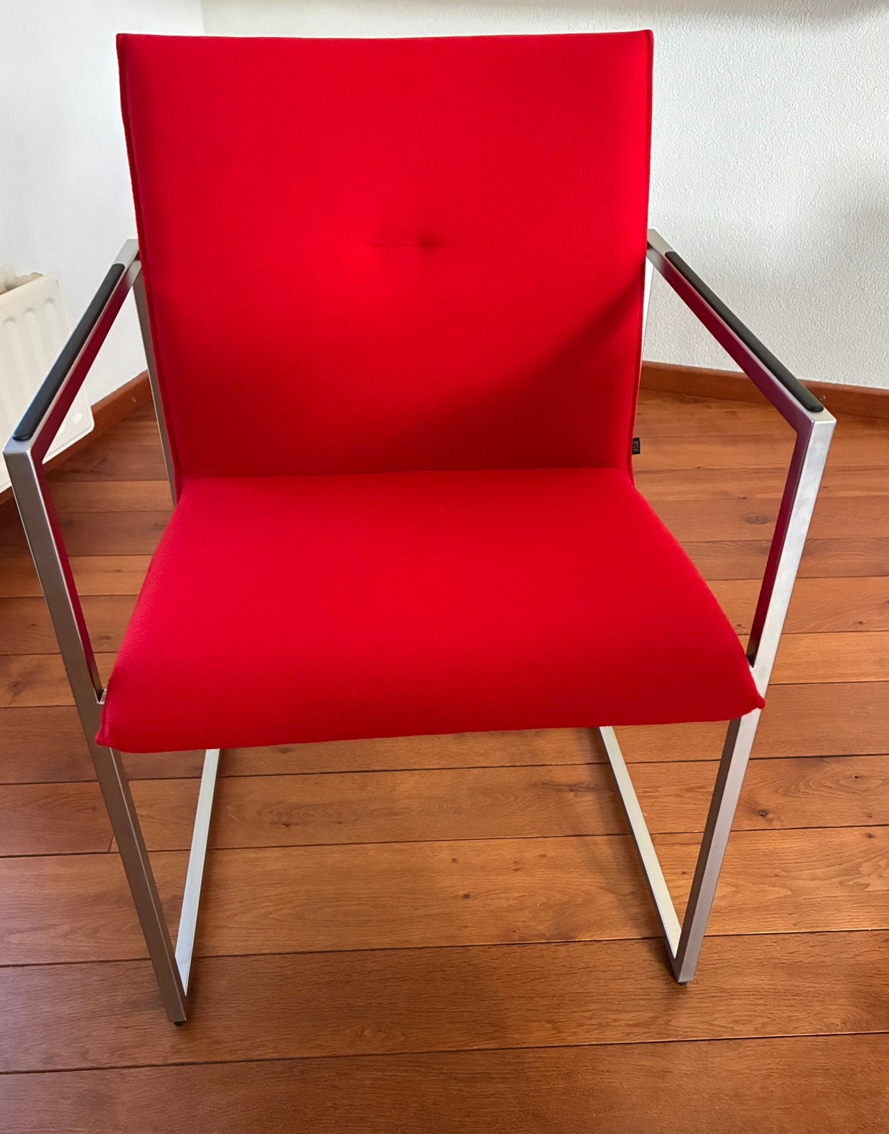 Eettafel stoel, merk Arco rode bekleding, Ophalen, Zo goed als nieuw, Rood