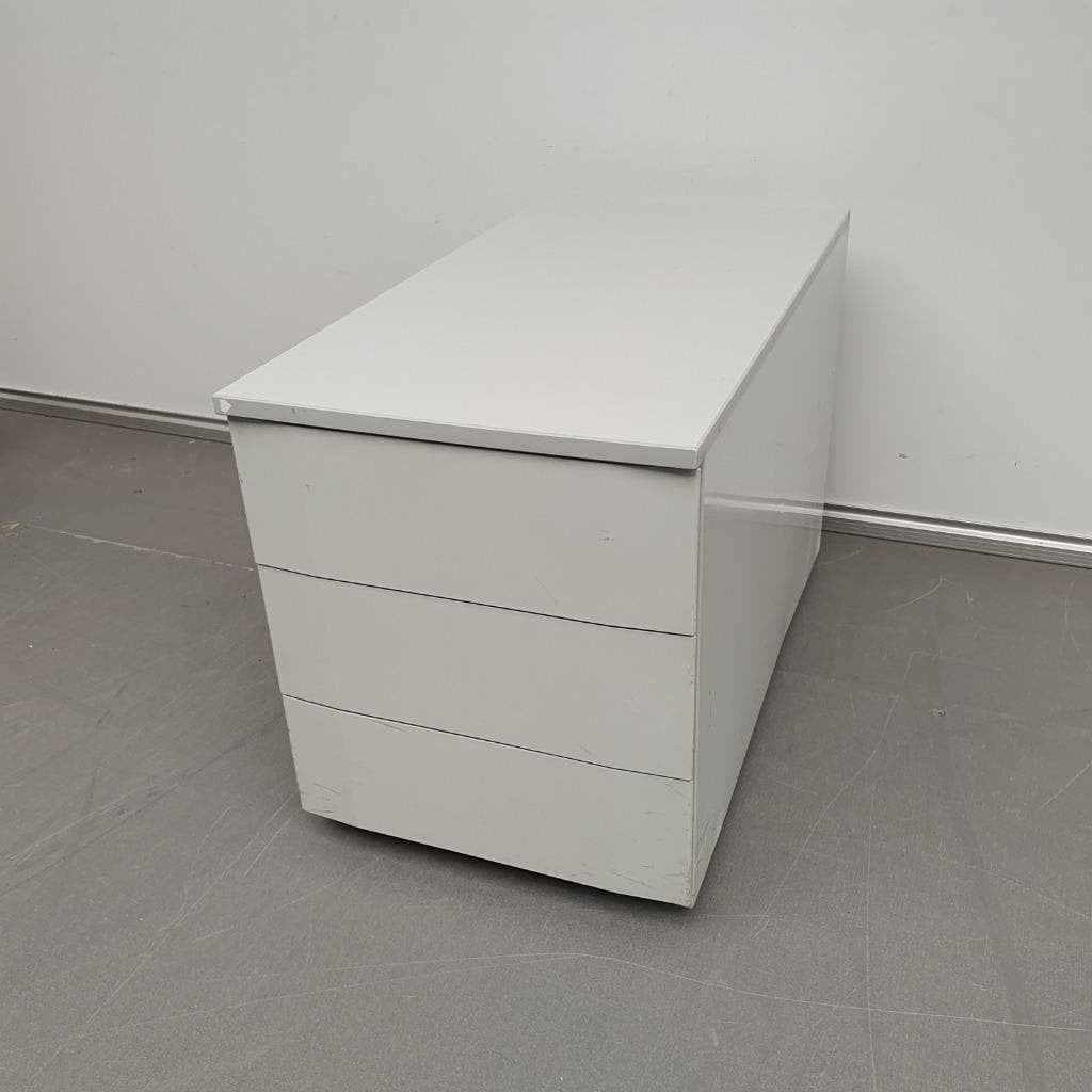 Inofec ladekast grijze metalen kast rolkast 51x42x78 cm