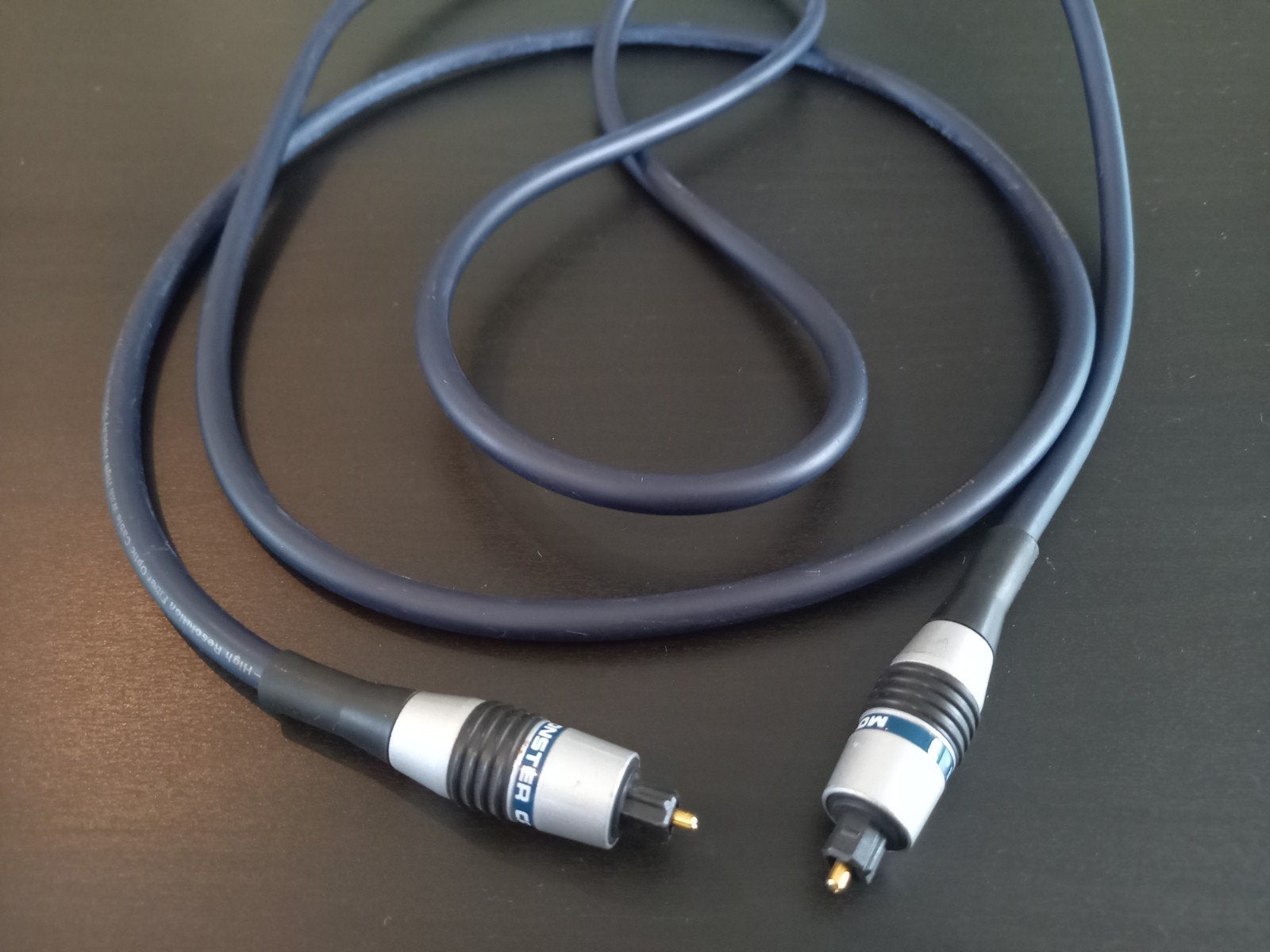 MONSTER CABLE LIGHTSPEED 200 TOSLINK/OPTICAL CABLE 2METER, Audio, Tv en Foto, Ophalen of Verzenden, Gebruikt, Minder dan 2 meter