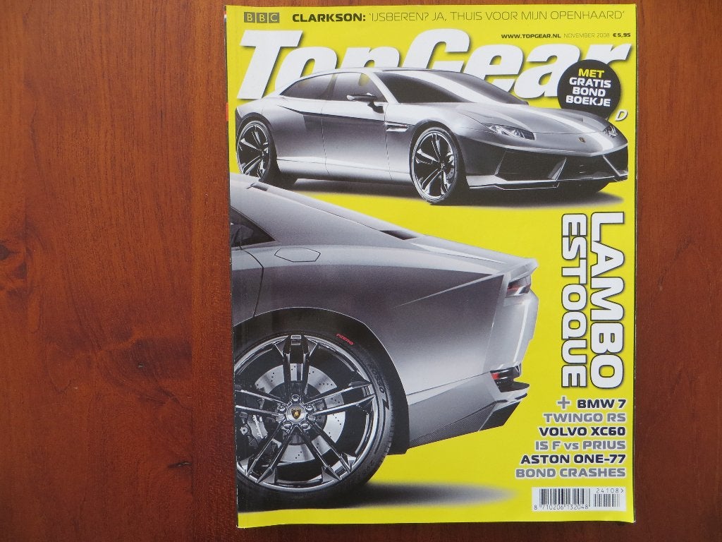 Top Gear 41 Lamborghini Estoque, BMW 7, Renault Twingo, Ophalen of Verzenden, Nieuw, BMW