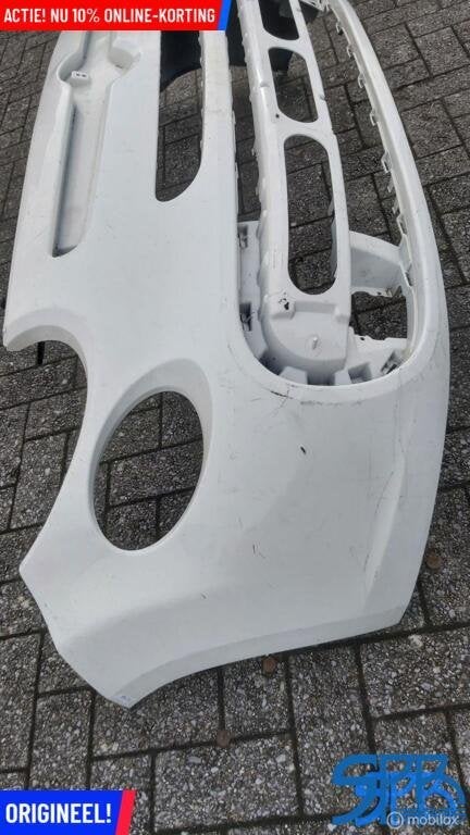 Voorbumper Fiat 500 L 735522402 Voor Bumper WIT, Gebruikt, Fiat, Voor, Ophalen of Verzenden