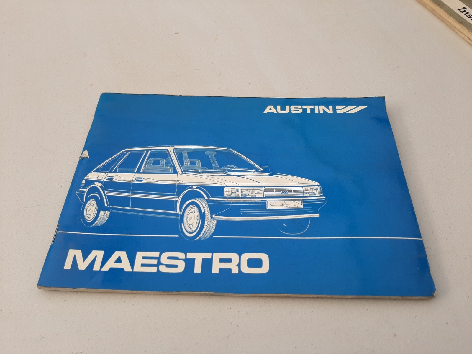 Austin Maestro instructieboekje - origineel, Ophalen of Verzenden, Gelezen, Overige merken, Austin Motor Company