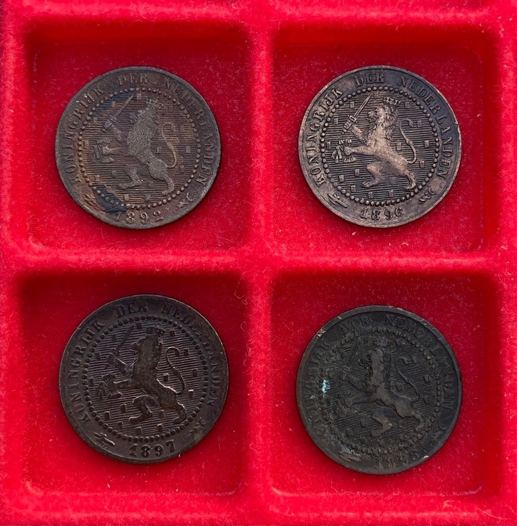 serie 1 cent Wilhelmina, Postzegels en Munten, Ophalen, Koningin Wilhelmina, 1 cent, Losse munt