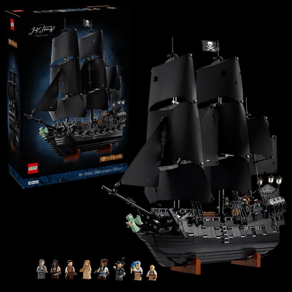 LEGO 10365 Pirates of the Caribbean Black Pearl NIEUW, Ophalen of Verzenden