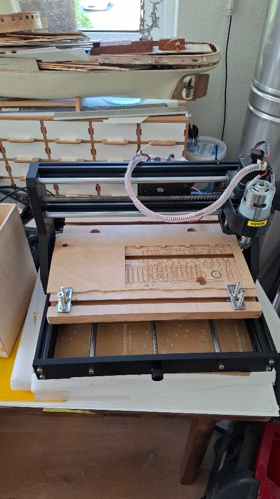 Vevor cnc, Ophalen, Gebruikt, Groter dan 1:32