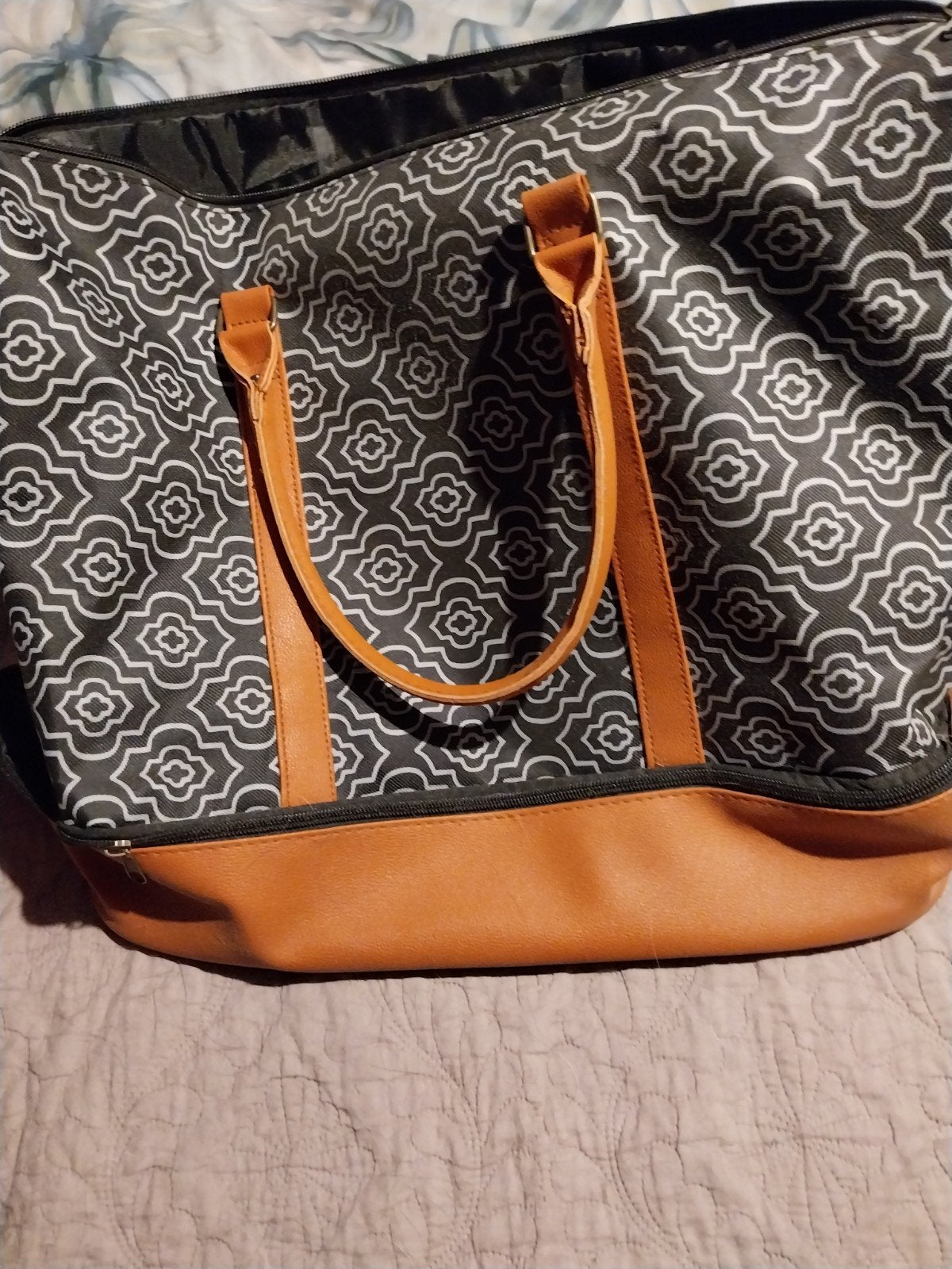 Ruime shopper met schoenenvak en extra draagriem, Ophalen of Verzenden