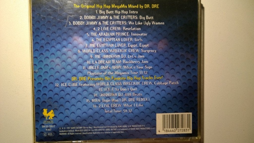 Dr. Dre Presents The History Of Hip Hop, Ophalen of Verzenden, Zo goed als nieuw, Album