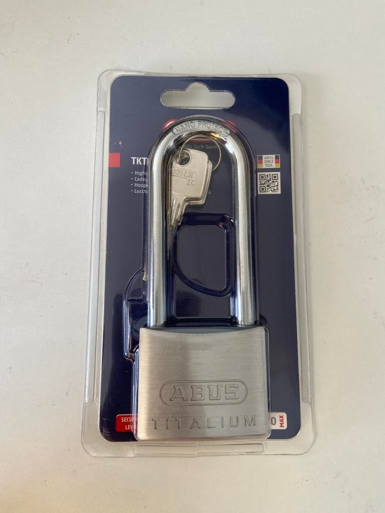 Abus Titalium Handslot TKTI46/50HB80, Overige materialen, ., Ophalen of Verzenden, Zo goed als nieuw