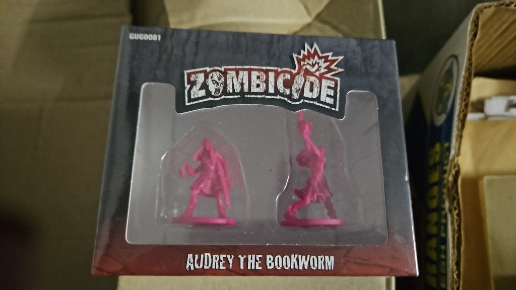 bordspel miniature Zombicide Audrey the Bookworm, Een of twee spelers, Ophalen of Verzenden, Nieuw