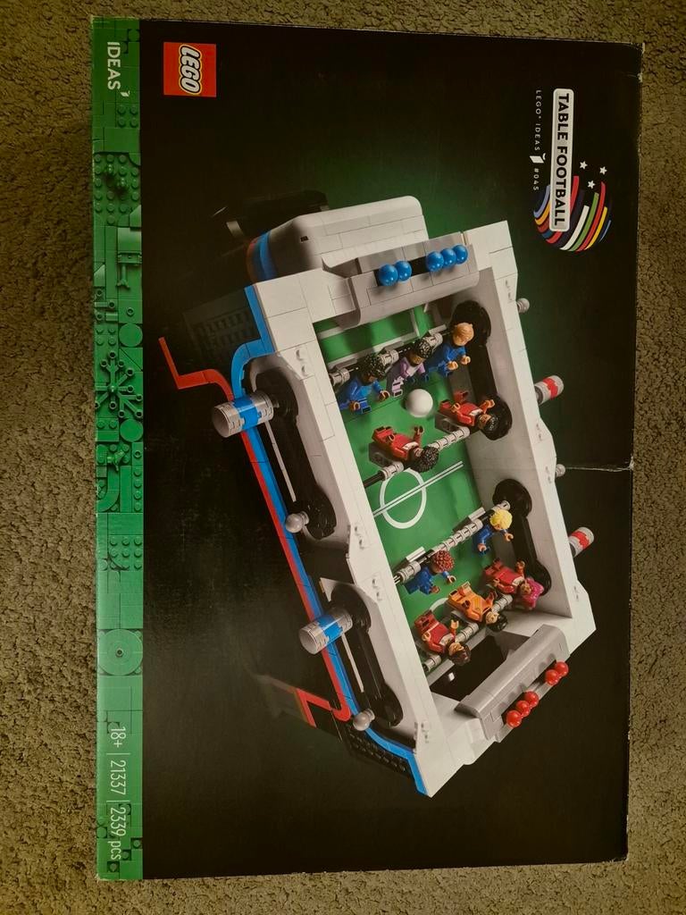 LEGO Ideas Tafelvoetbal 21337 - Nieuw in doos, Ophalen of Verzenden, Zo goed als nieuw, Overige merken