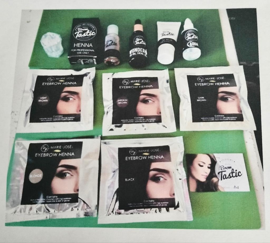 Eyebrow Henna pakket., Ophalen of Verzenden, Nieuw, Handen en Nagels