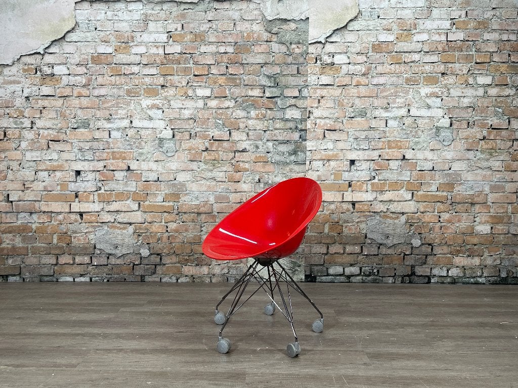 Kartell Ero|S| – Rood kunststof | Philippe Starck, Ophalen, Twee, Design, Zo goed als nieuw