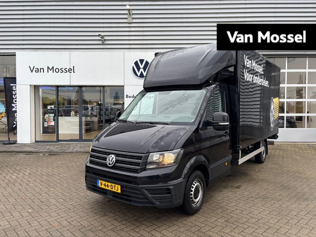 Volkswagen Crafter 35 2.0 TDI L4 Trendline 177 PK | Automaat, Auto's, Bestelauto's, 12 maanden, Stof, 4 cilinders, Zwart
