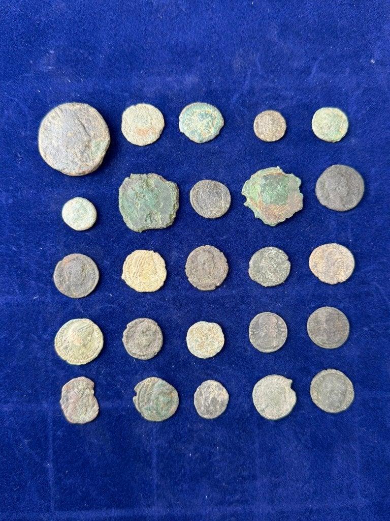 Lot 3 Romeinse munten, Ophalen of Verzenden, Buitenland, Munten