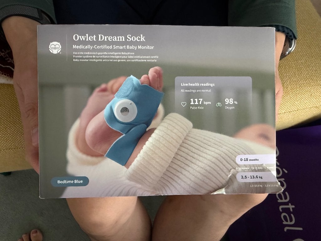 Owlet dream sock, Ophalen of Verzenden, Zo goed als nieuw, 100 tot 250 meter, Digitaal