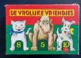 Knikkerspel Vrolijke Vriendjes; antiek ouderwets spelletje, Antiek en Kunst, Antiek | Speelgoed, Ophalen of Verzenden