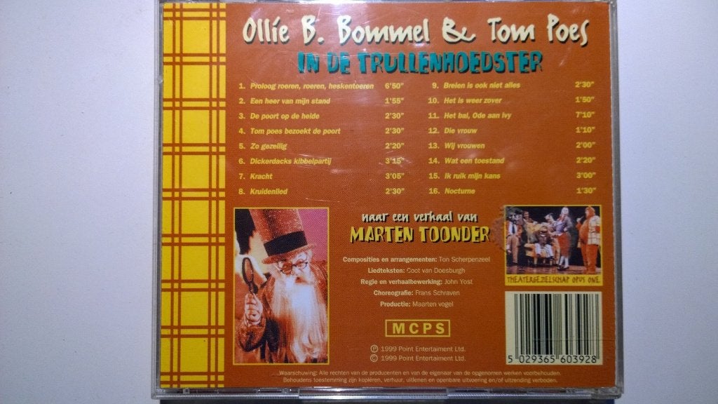 Opus One - In De Trullenhoedster, Ophalen of Verzenden, Zo goed als nieuw, Pop