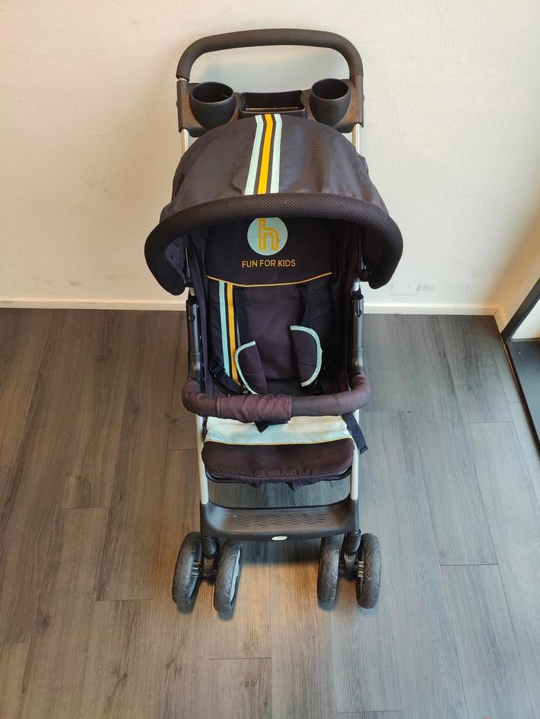 Hauck Buggy Fun For Kids - Compact en Handig, Ophalen of Verzenden, Gebruikt, Overige merken, Verstelbare rugleuning