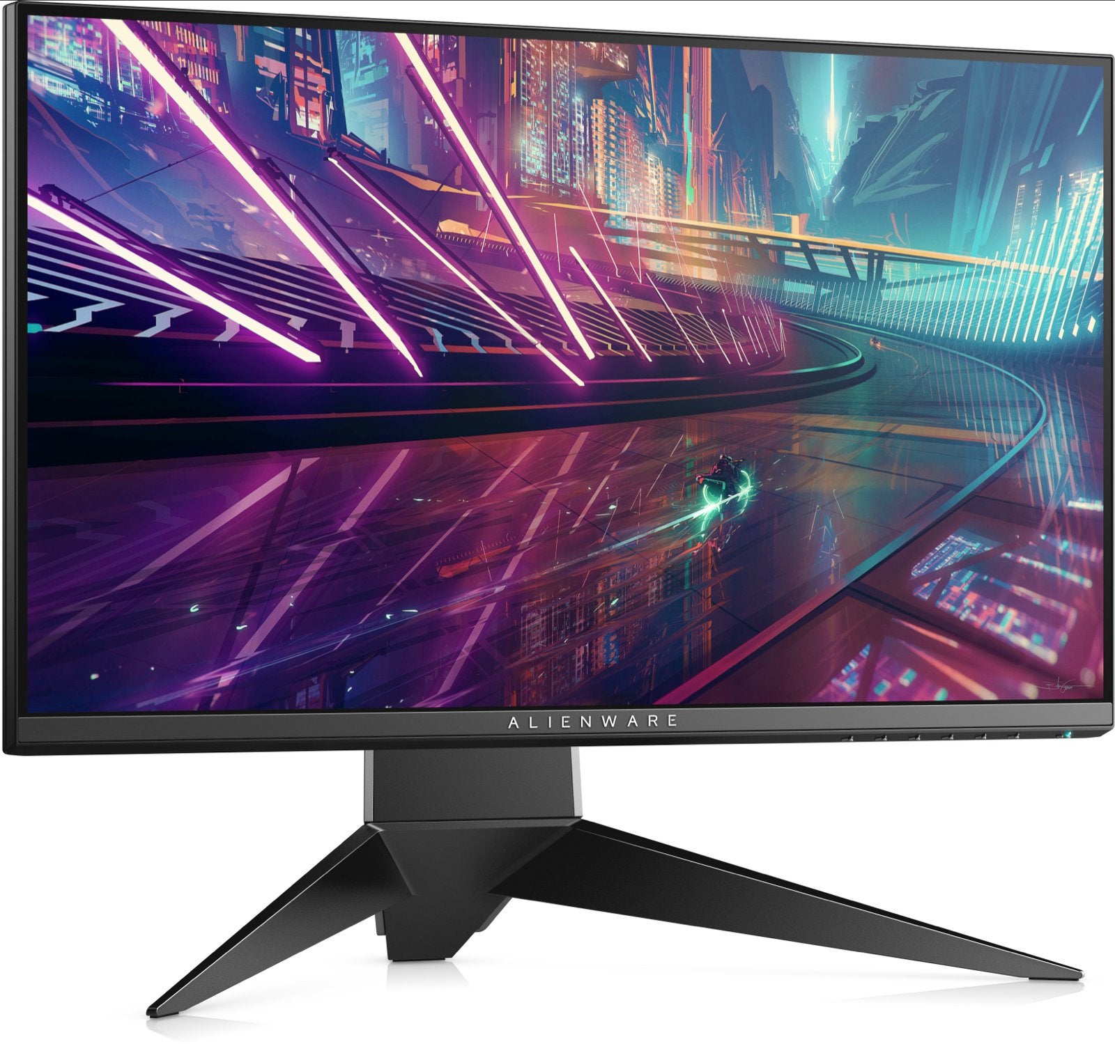 Alienware Gaming Monitor (AW2518H) 1080p - 240Hz, 1ms Gsync, Computers en Software, Monitoren, In hoogte verstelbaar, Full HD
