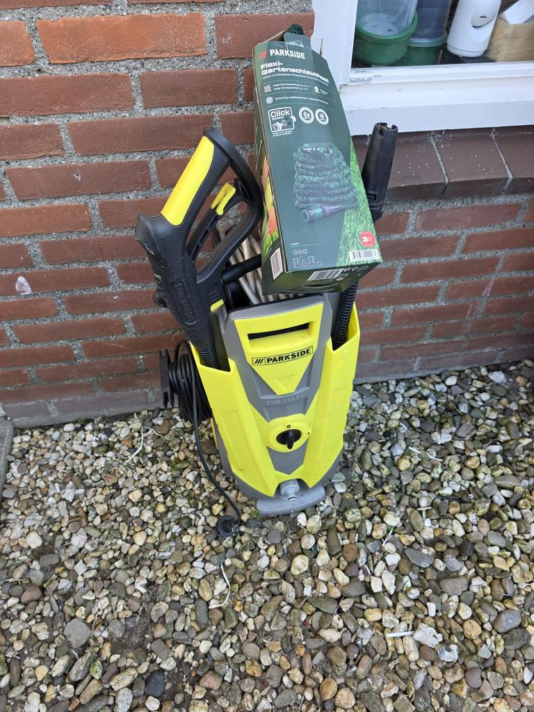 Parkside hogedrukreiniger(set), Ophalen, Gebruikt, Elektrisch