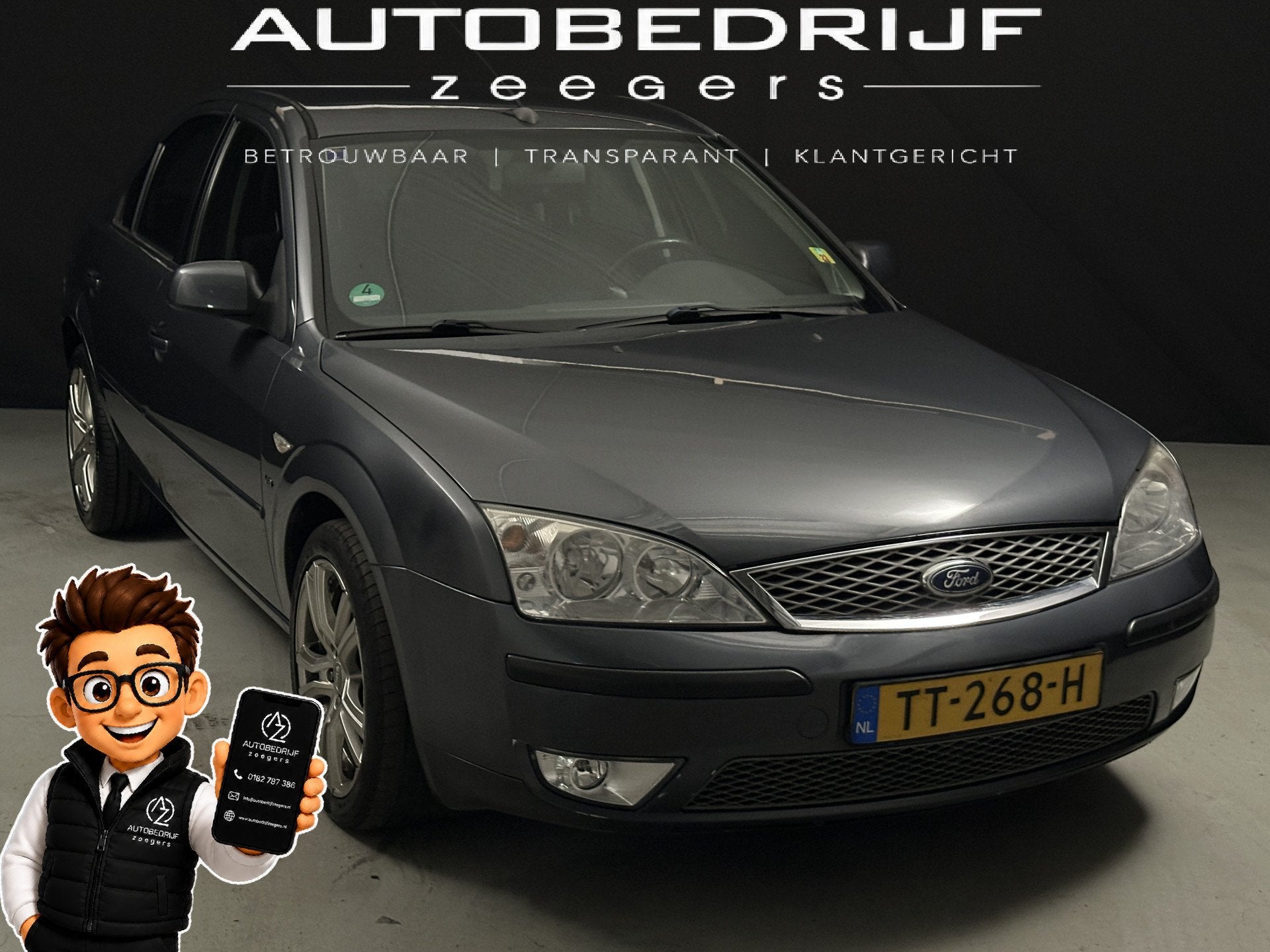 Ford Mondeo 2.5 V6 Ghia Executive *AC*Navi*Automaat*, 2498 cc, 10 km/l, 170 pk, Sedan