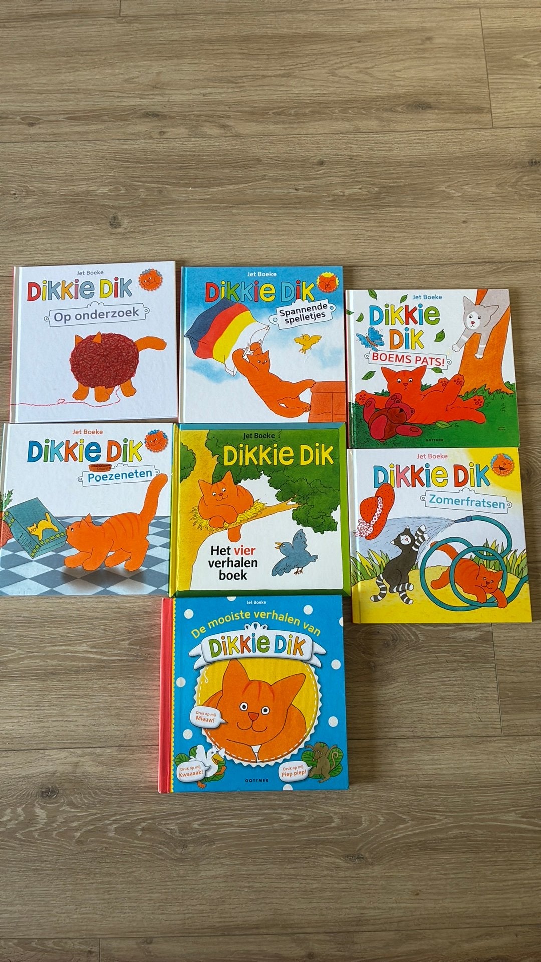Dikkie dik kinder boeken 7 stuks, Ophalen of Verzenden, Zo goed als nieuw