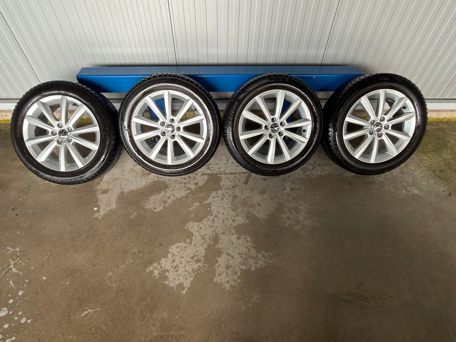Volkswagen Polo winterset velgen met banden, Auto-onderdelen, Banden en Velgen, Gebruikt, 16 inch, Banden en Velgen, Personenwagen