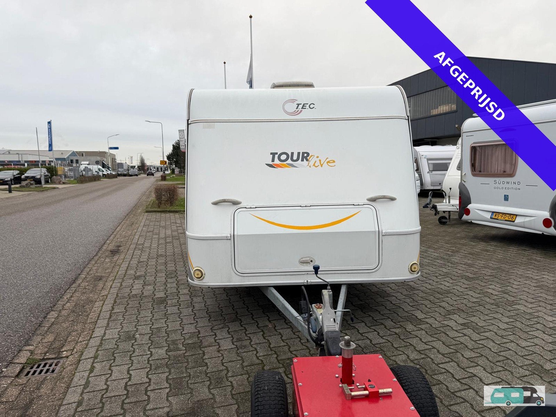 TEC Tour 450 DB 2008 (bj 2008), Caravans en Kamperen, Reservewiel, T.E.C., Bedrijf, 750 - 1000 kg