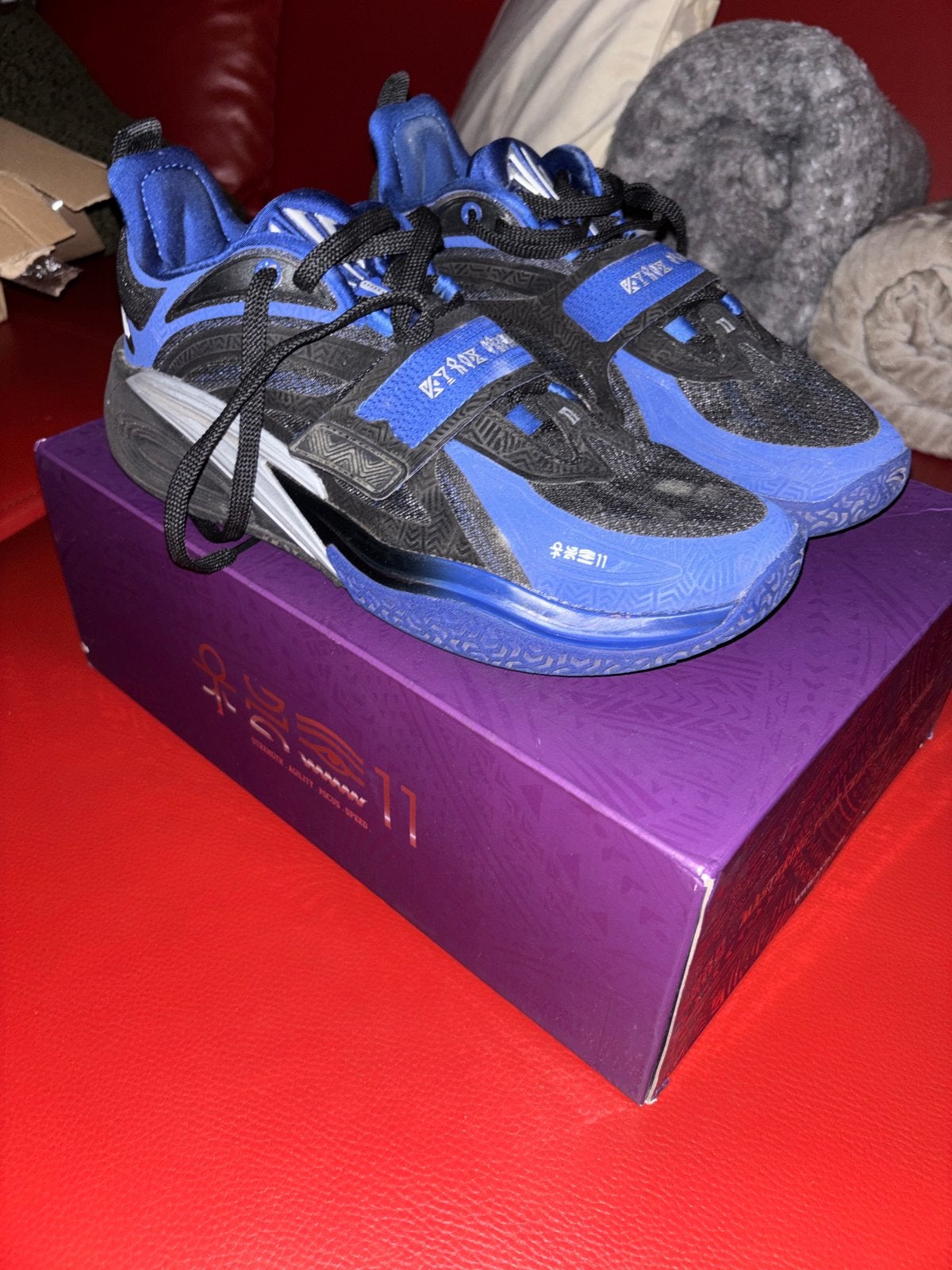 Sneakers: Anta kai 1 blauw, Blauw, Sportschoenen, Ophalen of Verzenden, Zo goed als nieuw