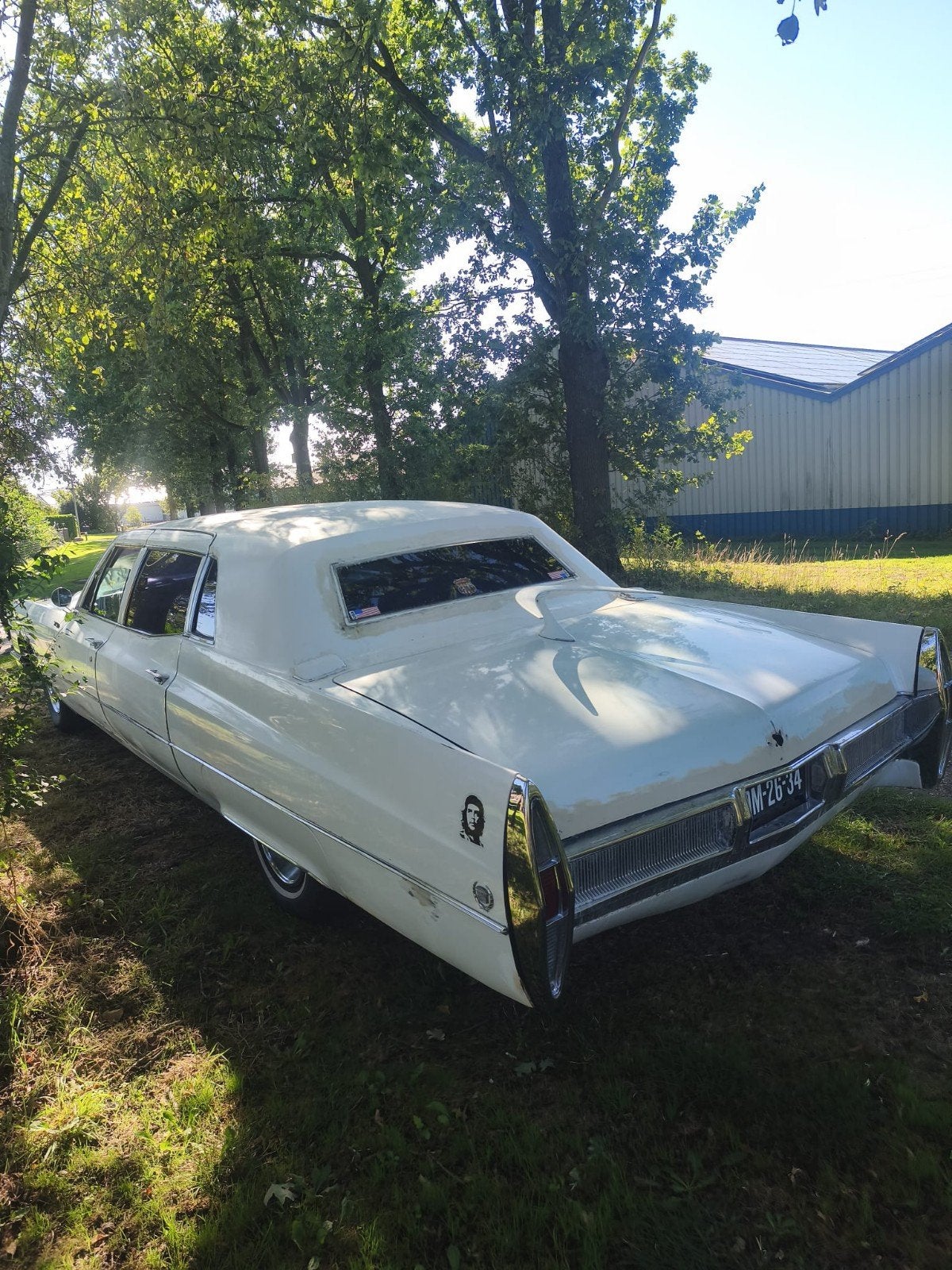 Cadillac Fleetwood 1967 Wit, Auto's, 2508 kg, Wit, Geïmporteerd, Te koop
