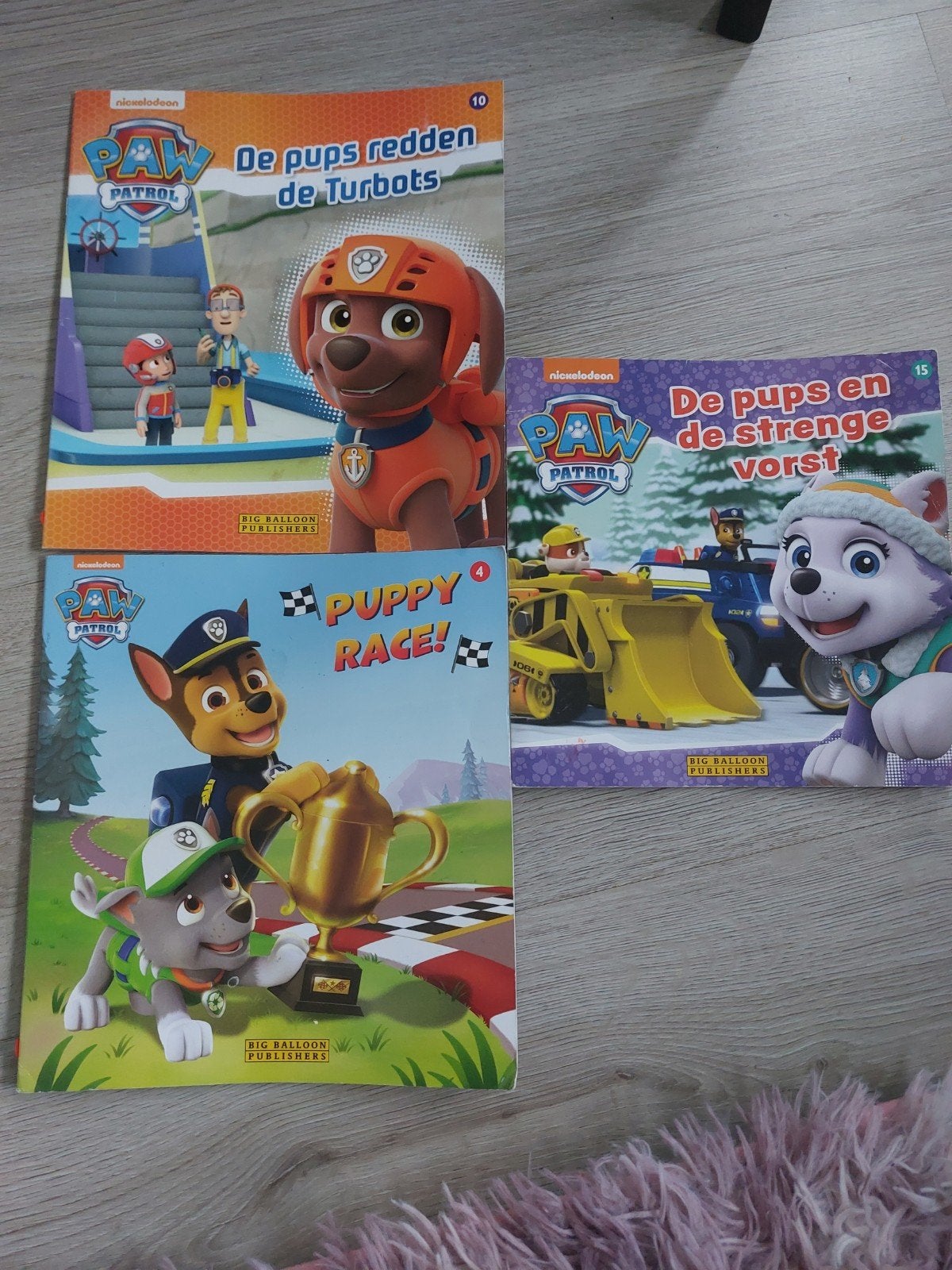 Paw Patrol Boeken - 3-delige set, Ophalen, Gelezen, Nickelodeon, Fictie algemeen