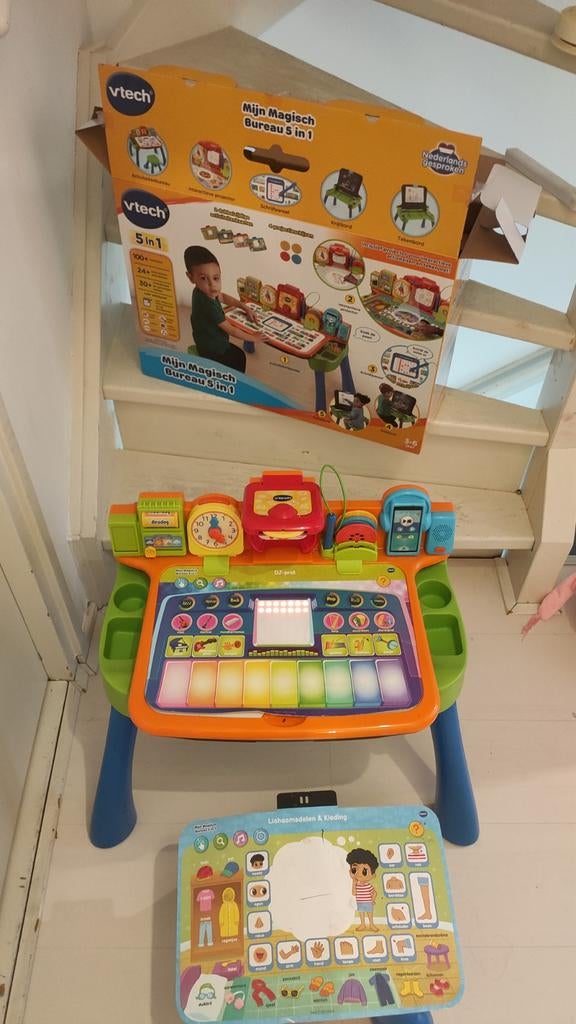VTech 2.0 Mijn Magisch Bureau 5 in 1 - Educatief Speelgoed, Kinderen en Baby's, Speelgoed | Vtech, Ophalen of Verzenden, Zo goed als nieuw