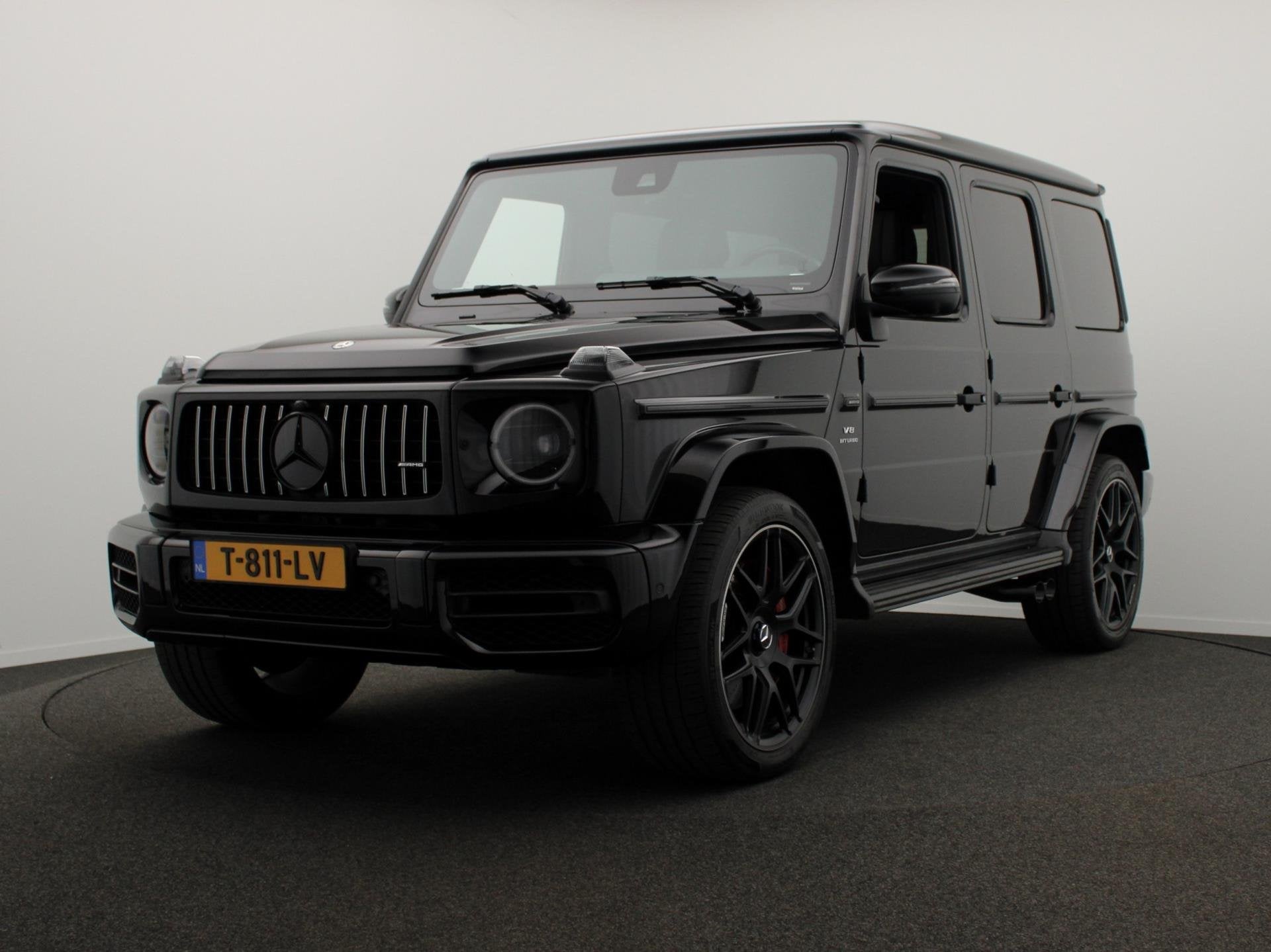 Mercedes-Benz G-klasse 63 AMG 585 PK, Burmester, Distronic/P, Auto's, Automaat, G-Klasse, Zwart, Leder