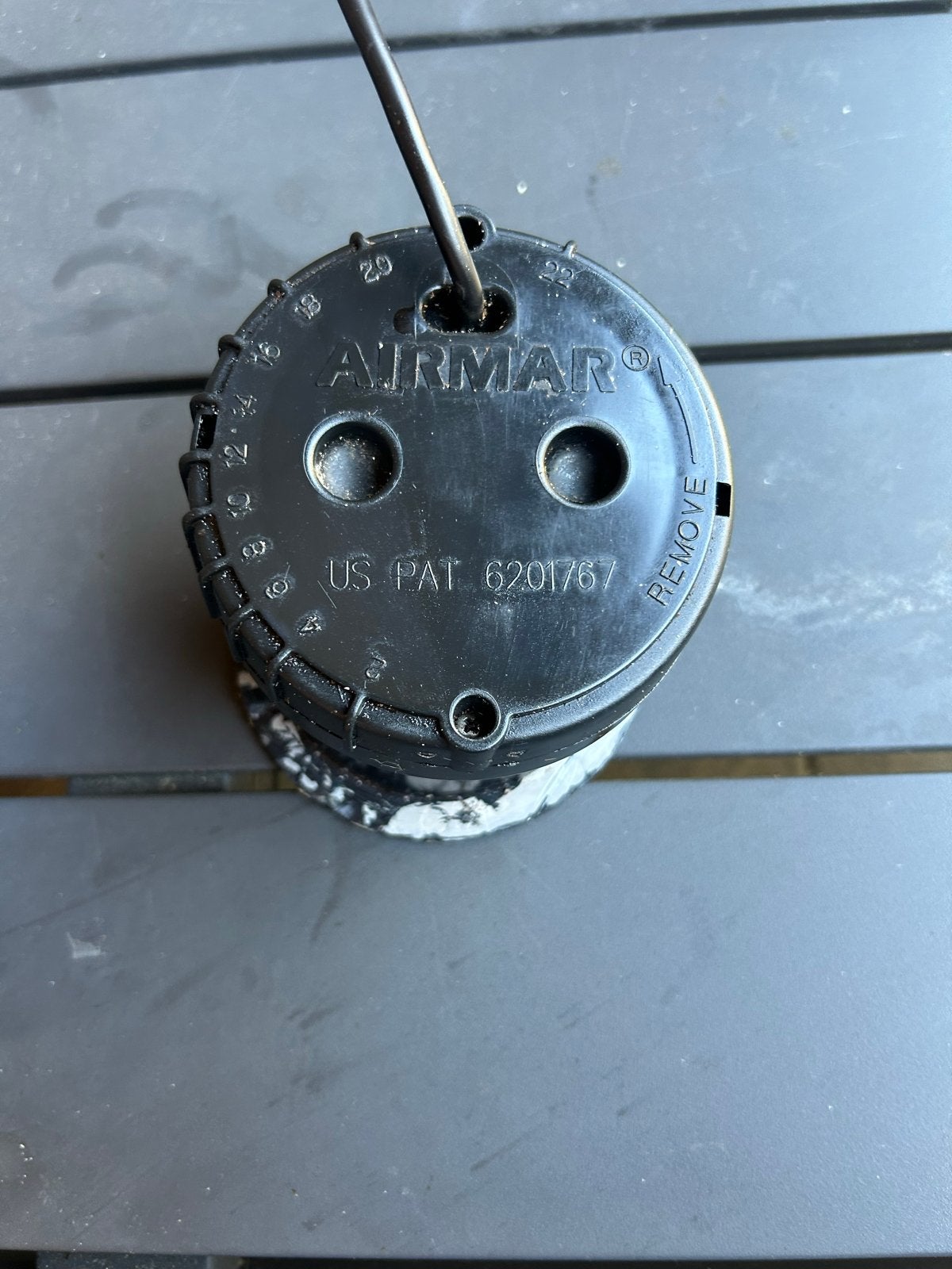Airmar P79 In-hull diepte transducer 50/200kHz, Ophalen of Verzenden, Gebruikt, Overige typen