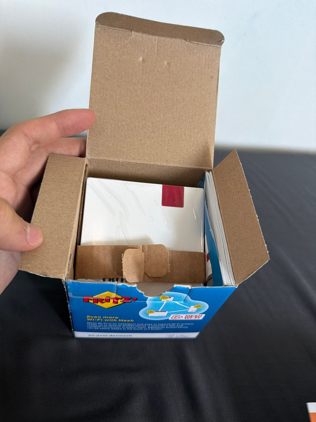 FRITZ!Repeater 1200 AX Wi-Fi 6 Versterker voor Gamers, Ophalen, Nieuw