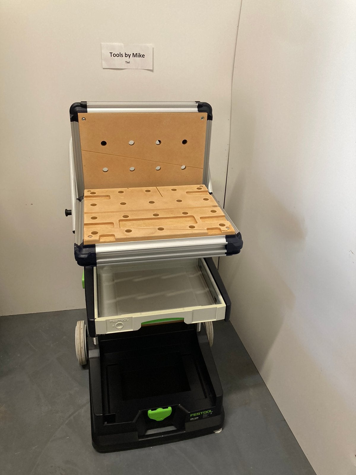 Festool mv1000 mobile werkplaats, Ophalen, Gebruikt