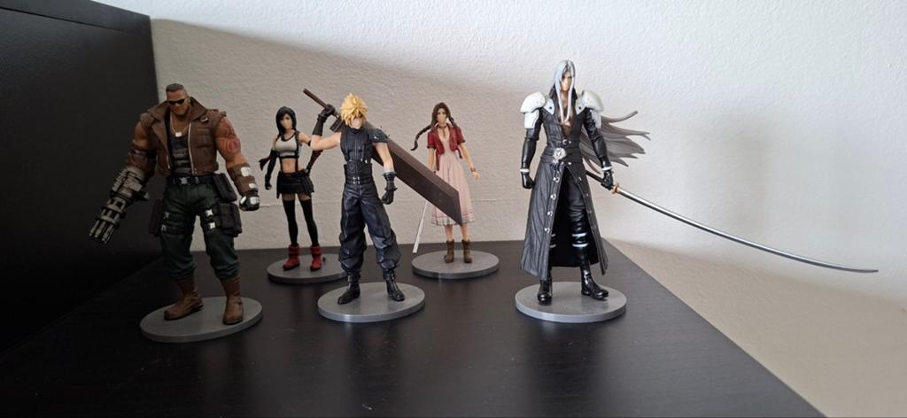 Final Fantasy VII Figuren Set - Trading arts, Ophalen, Gebruikt