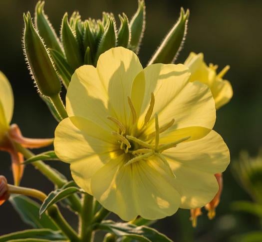 Teunisbloem hoge inheemse plant prachtige gele bloemetjes, Tuin en Terras, Planten | Tuinplanten, Ophalen of Verzenden, Volle zon