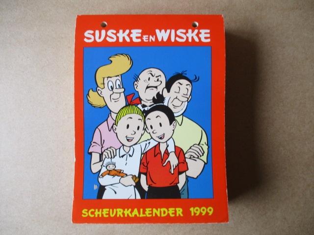 adv10341 suske en wiske scheurkalender 1999, Verzamelen, Ophalen, Suske en Wiske, Gebruikt, Overige typen