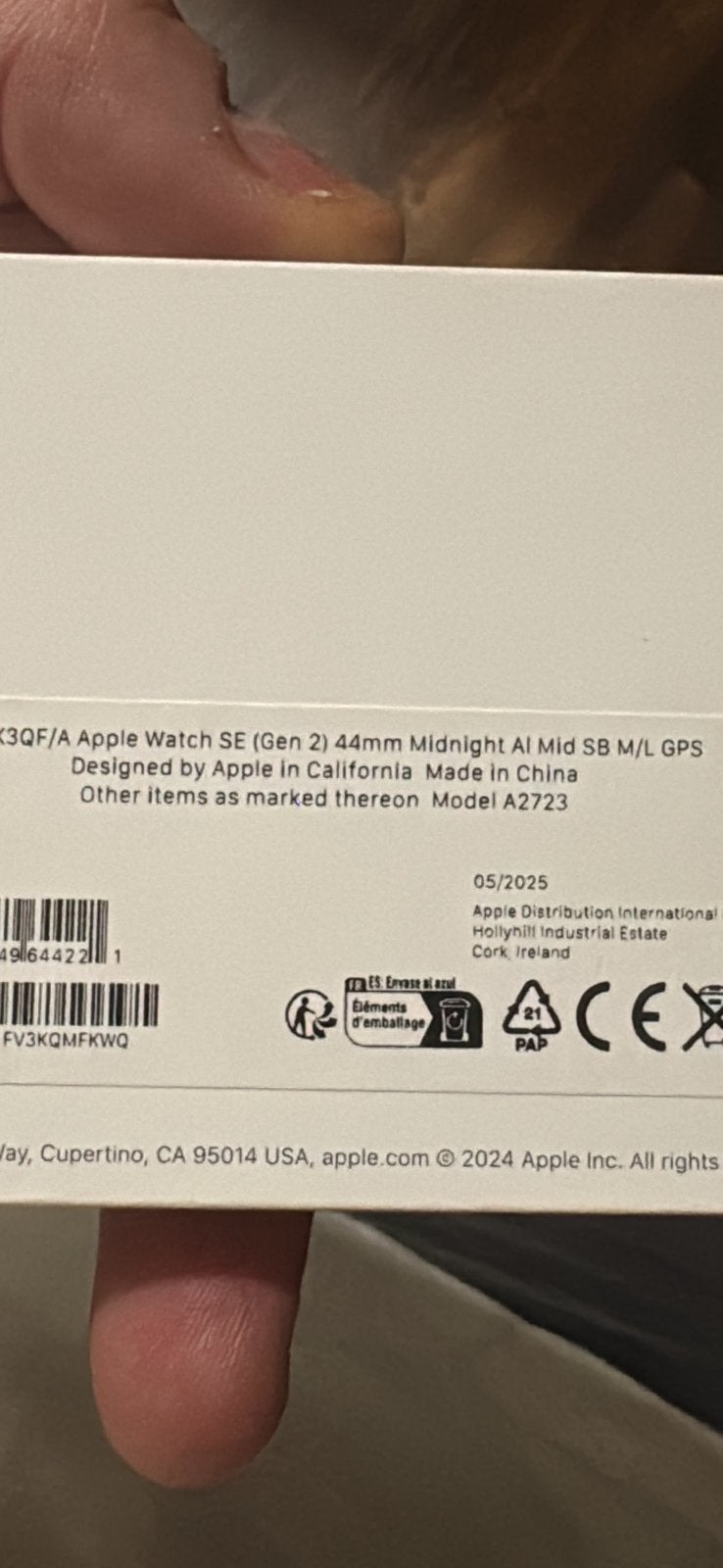 Apple watch se, Ophalen, Zo goed als nieuw, 10 inch