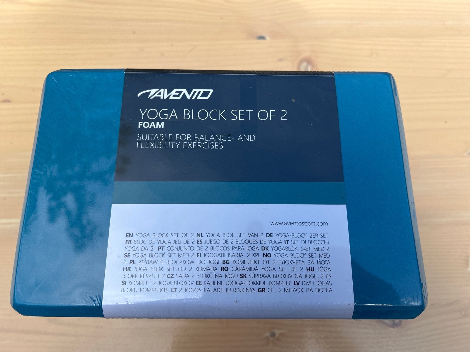 Tavento Yoga Blokken Set van 2 - Foam - Nieuw, Verzenden, Nieuw, Nvt, Yoga-accessoire