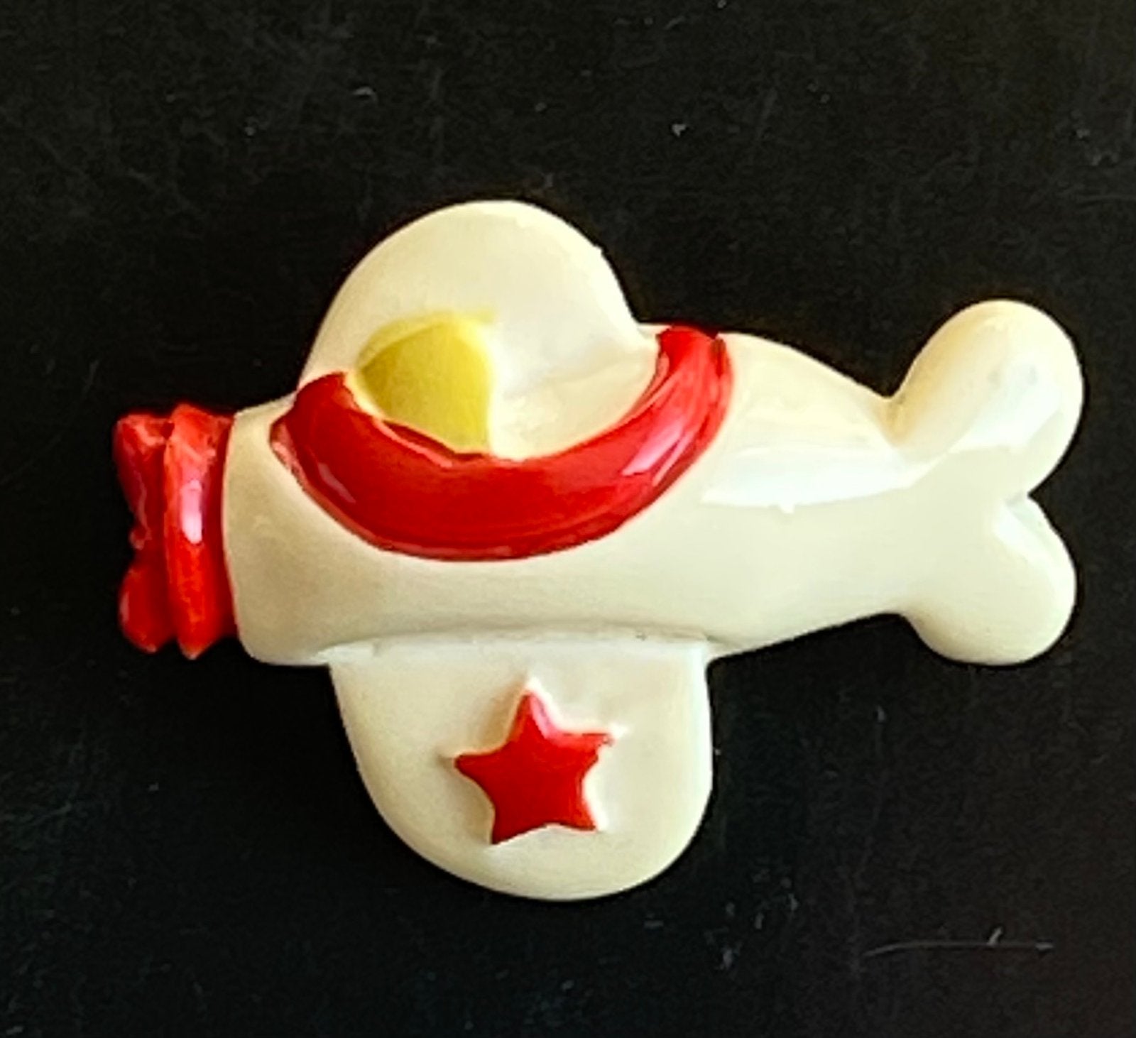 Vliegtuig broche, Ophalen of Verzenden, Zo goed als nieuw