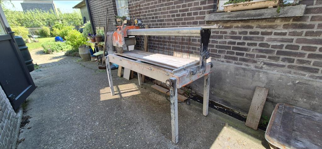 Achilli Tegelzaag - Professionele Steen- en Tegelzaag, Doe-het-zelf en Verbouw, Gereedschap | Zaagmachines, Ophalen, Gebruikt