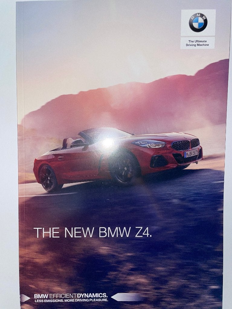 BMW Z4 brochure folder 2018 2019 2020 Nederlands Engels, Boeken, Ophalen of Verzenden, Zo goed als nieuw, BMW