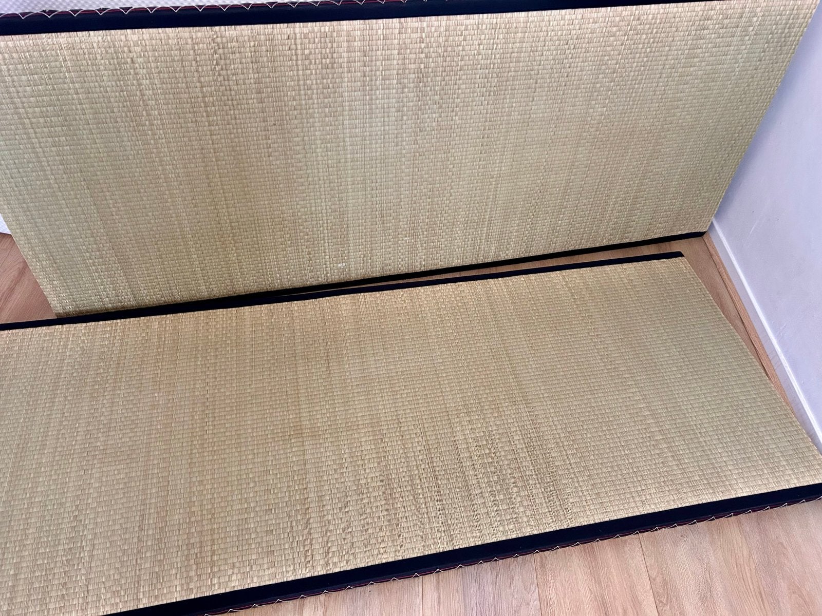 Authentieke Japanse Tatami Mat 80x200 cm - Hoge Kwaliteit, Huis en Inrichting, Slaapkamer | Bedden, Ophalen, Nieuw, Beige